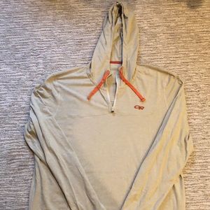 Outdoor Research lightweight pullover hoodie